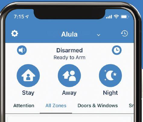 Alula Mobile App